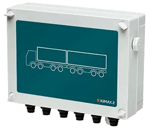 Kimax 2 sensor box for onboard weighing trailers