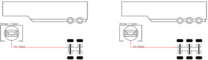 P/N 10004 Kimax 1 trailer 1 air inlet